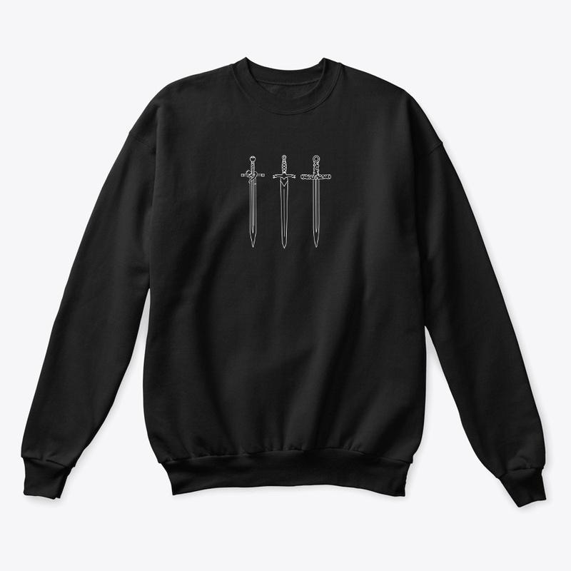 Wevlian Chronicles Swords Sweater