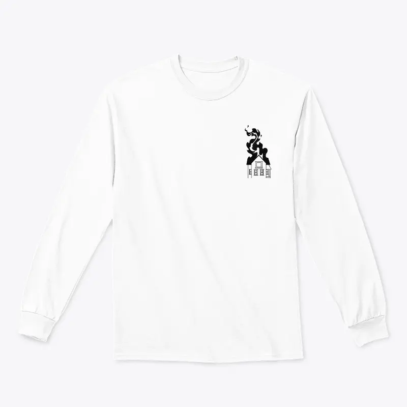 Love Letters Long Sleeve Tee - White